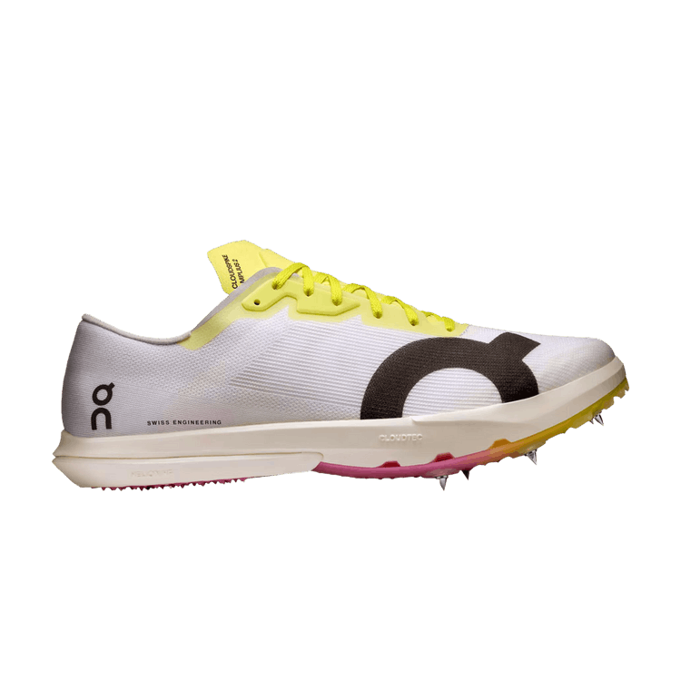 ON Cloudspike Amplius 2 'White Yellow Raspberry'