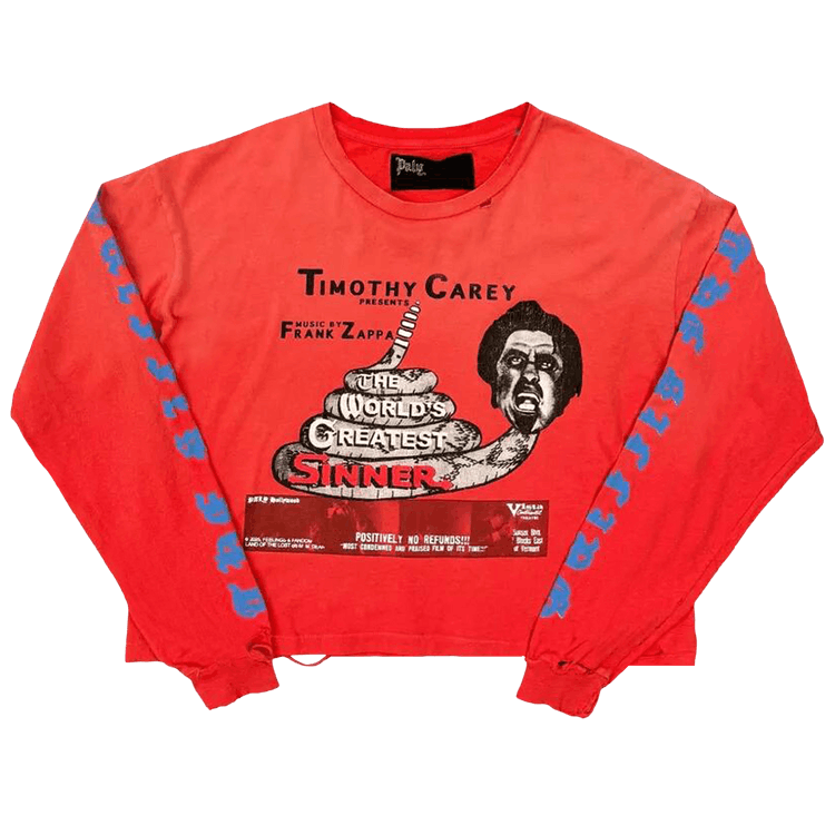 Paly Hollywood East Of Eden Long-Sleeve T-Shirt 'Red'