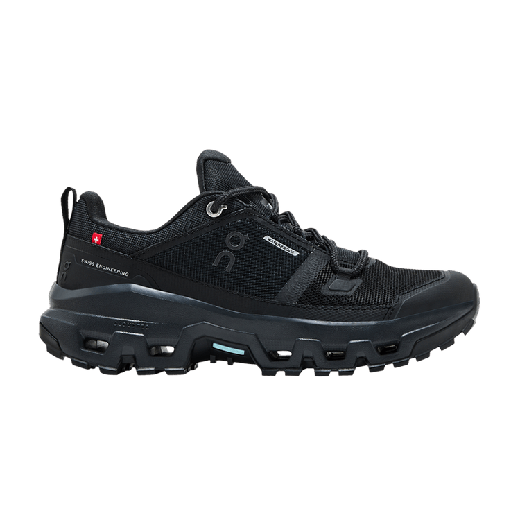 ON Wmns Cloudrock Low Waterproof 'Triple Black'