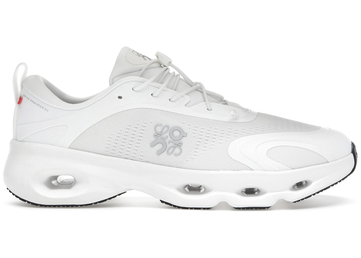 On Running Cloudsolo LOEWE White Light Grey (Women's)