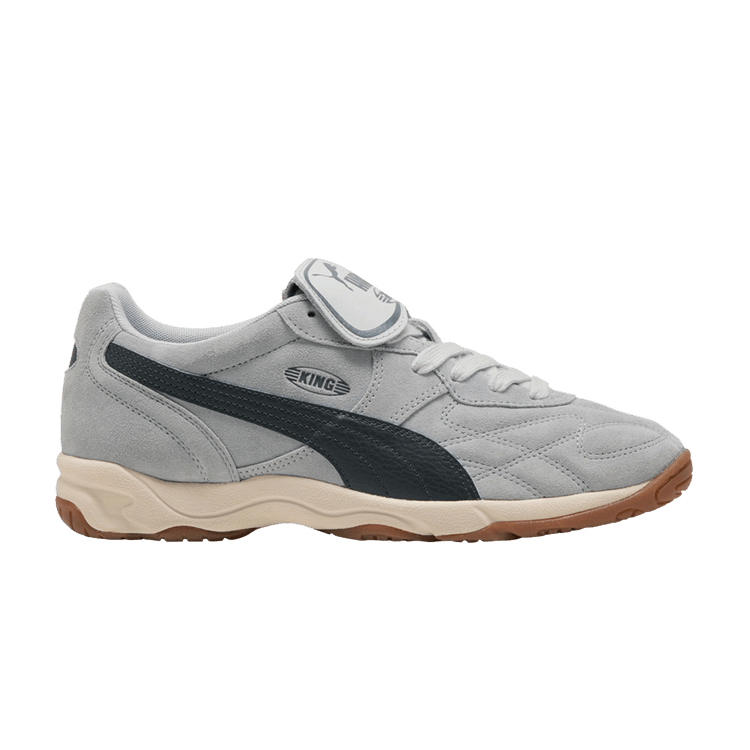 Puma King Indoor Suede 'Grey Echo Alpine Snow'