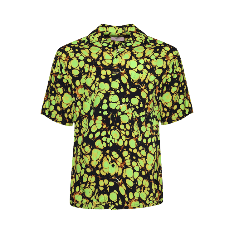 Martine Rose Hawaiian Shirt 'Green Marble'