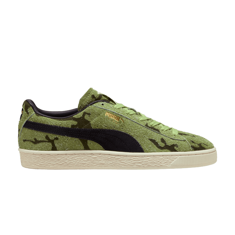 Puma Suede Flock 'Wild Fern'