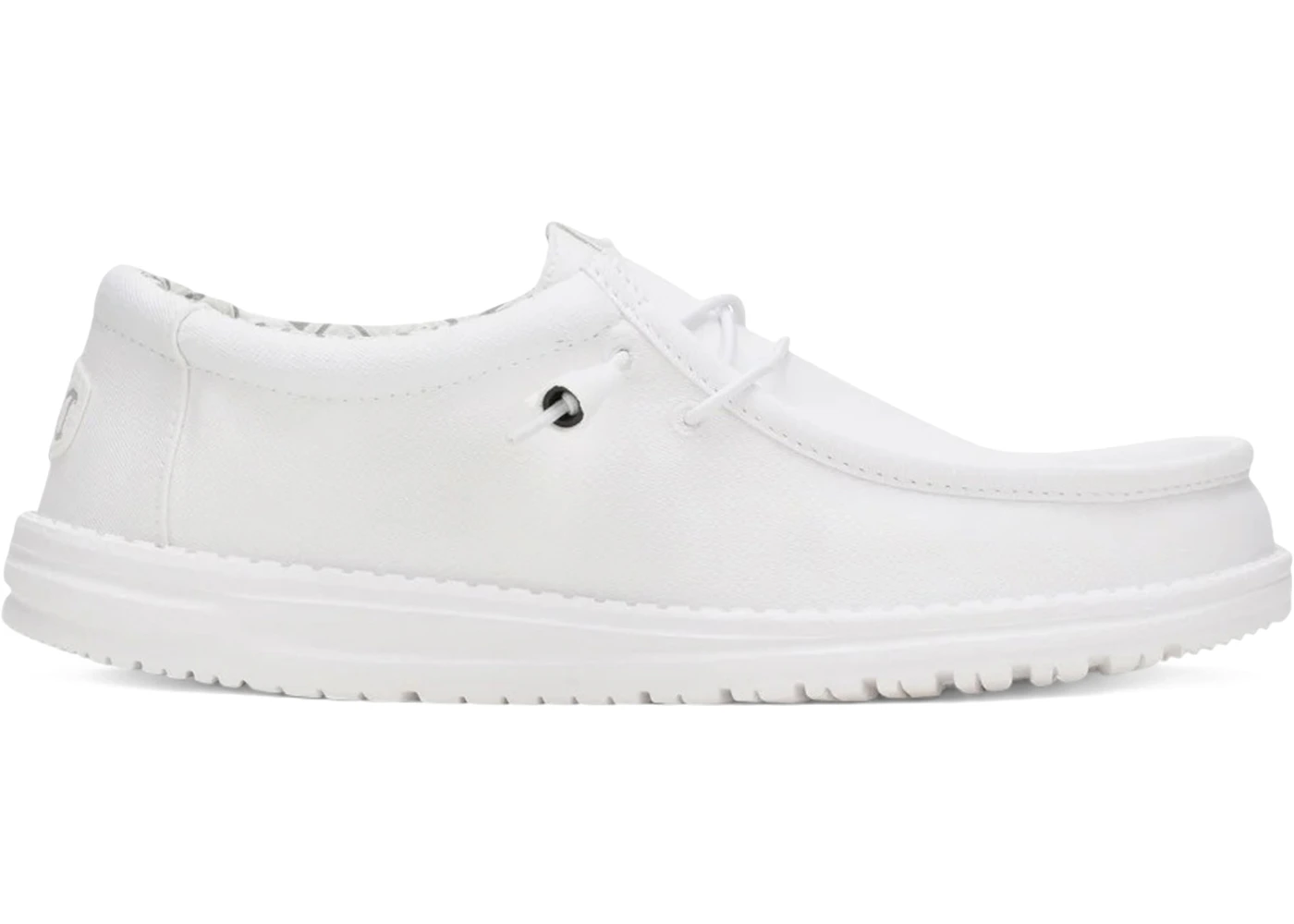 Hey Dude Wally Stretch Canvas White