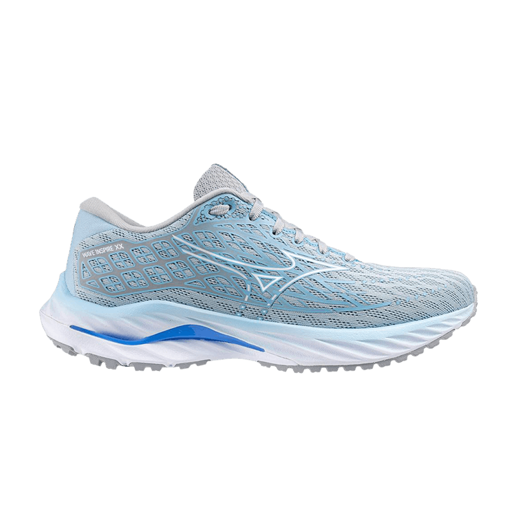 Mizuno Wmns Wave Inspire 20 Wide 'Cerulean White'