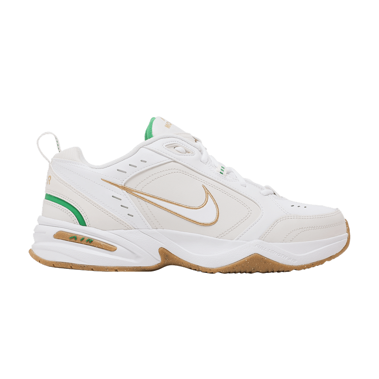 Nike Air Monarch IV 'White Lucky Green Gold'