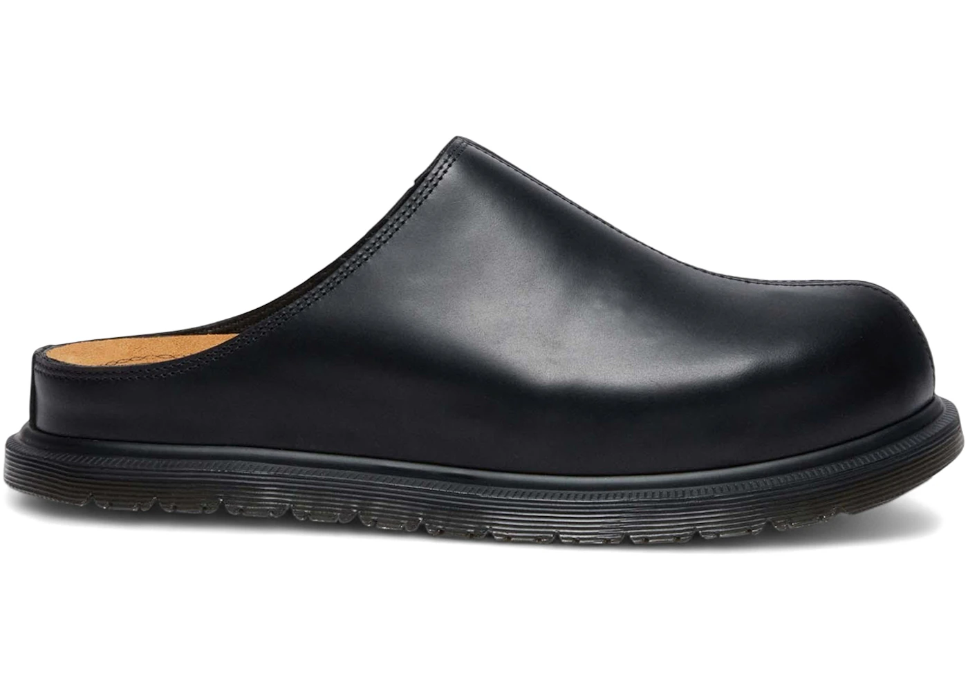 Dr. Martens San Leather Mules Black Orleans