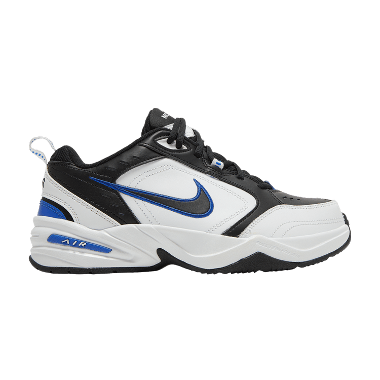 Nike Air Monarch IV 4E Wide 'White Black'