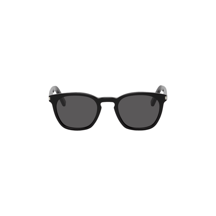Saint Laurent Classic SL 28 Round Sunglasses 'Black'