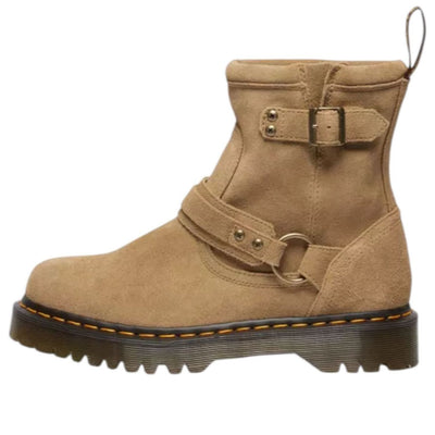 Dr. Martens Anistone Harness Biker Boots 'Savannah Tan'