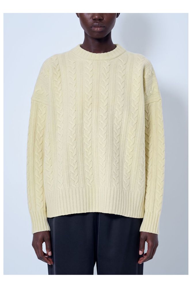 Róhe Cable-Knit Crewneck Jumper
