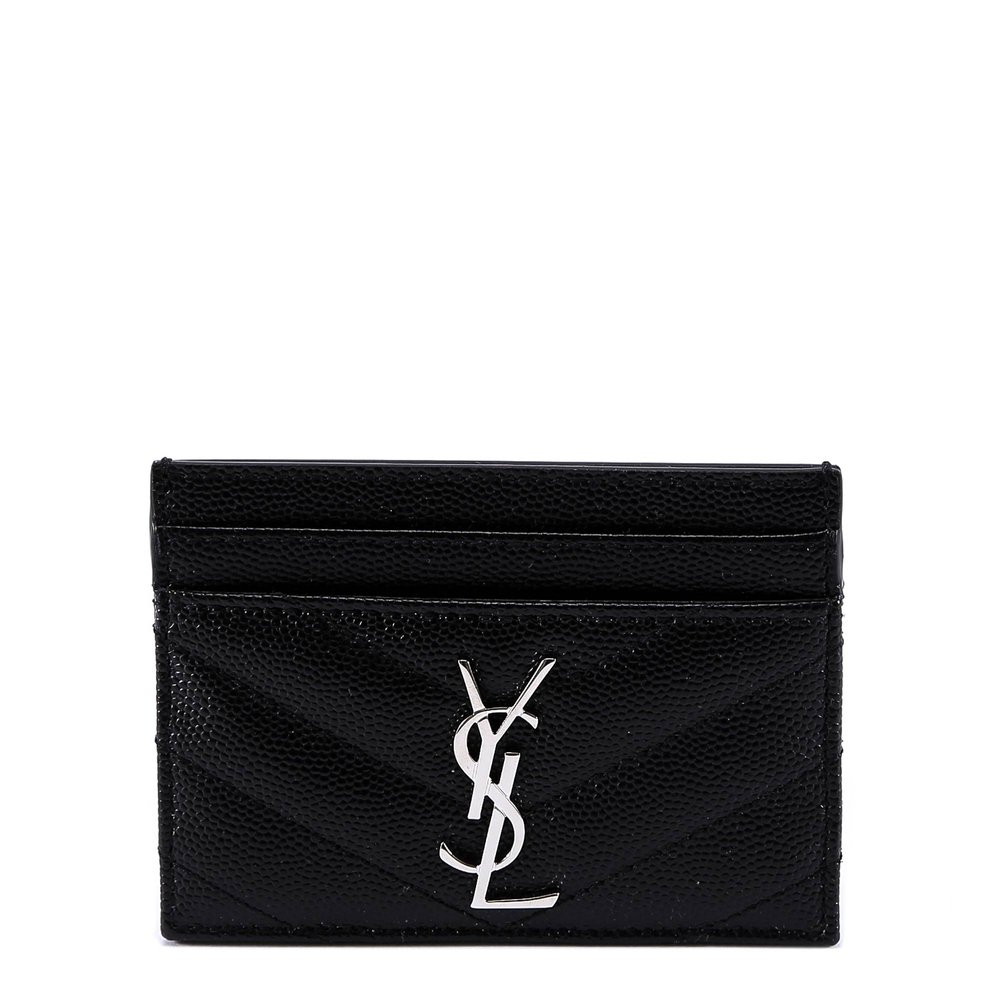 Saint Laurent Cassandre Matelassé Card Case