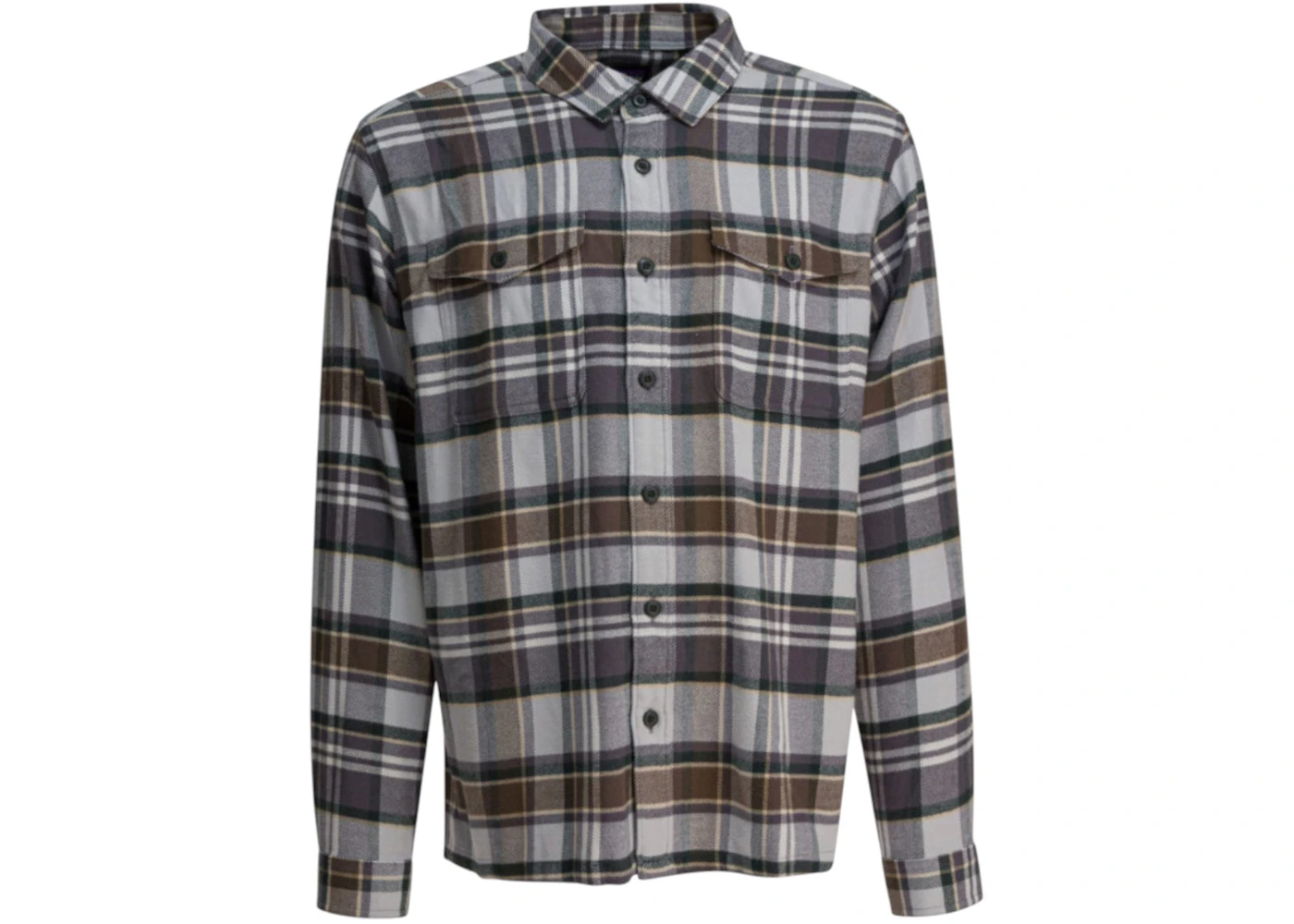 Patagonia Fjord Flannel Shirt Grey