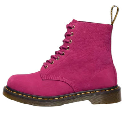 Dr. Martens 1460 Milled Nubuck Lace Up Boots 'Fuchsia Pink'