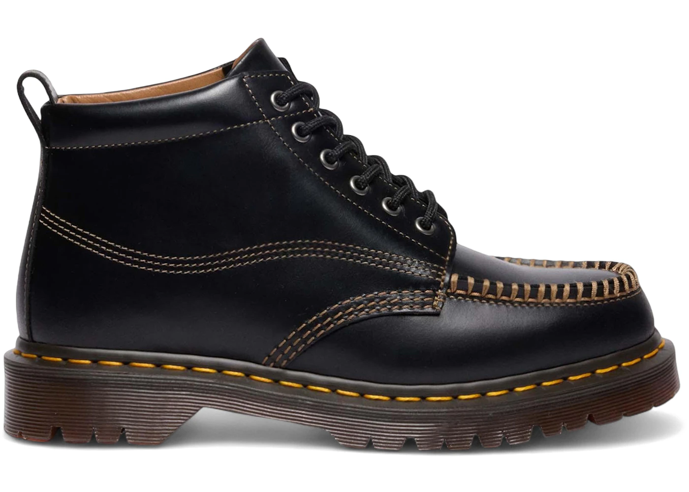 Dr. Martens Lowell Chukka Moc Toe Ankle Boot Black