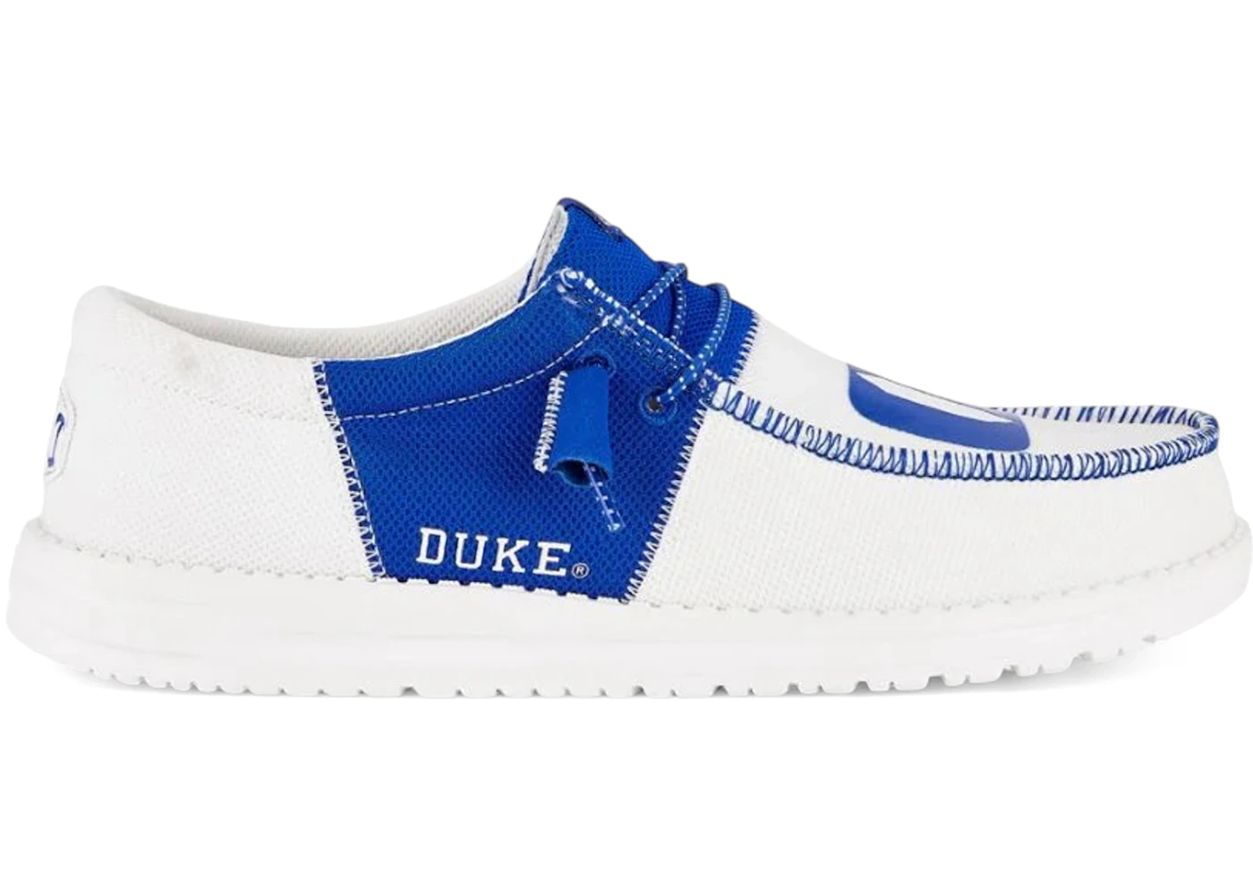 Hey Dude Wally Tri Duke Blue Devils White Blue