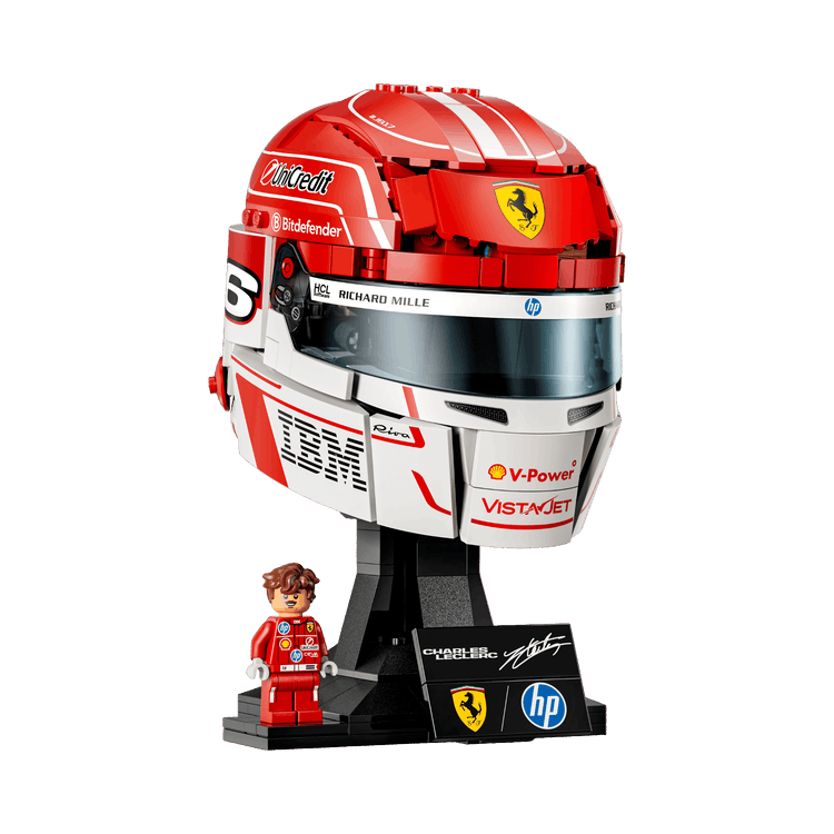 LEGO Editions Scuderia Ferrari HP Charles Leclerc Helmet