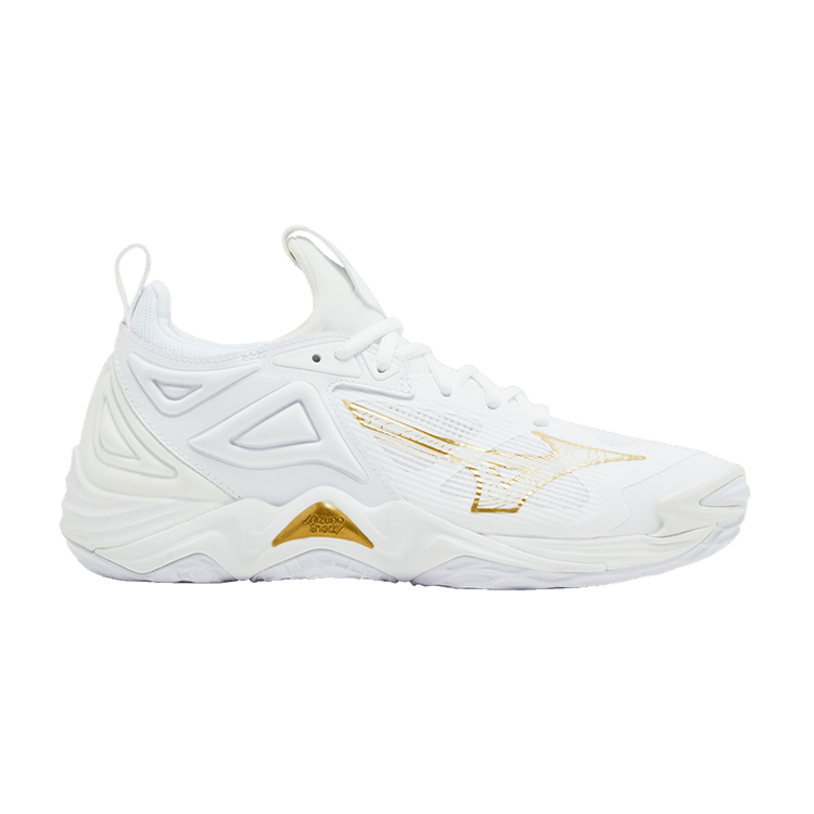 Mizuno Wmns Wave Momentum 3 'White Gold'