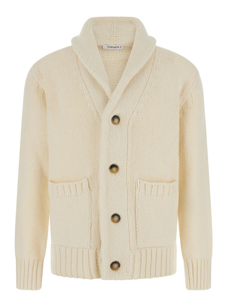 Kangra Bottonni Shawl Collar Cardigan