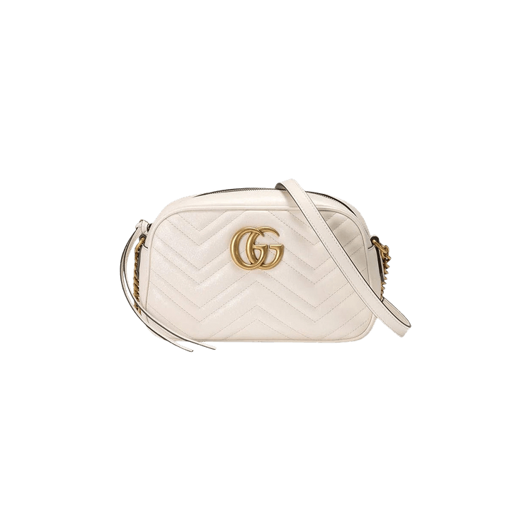 Gucci GG Marmont Small Shoulder Bag 'White'