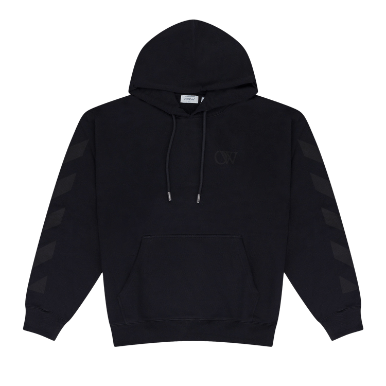 Off-White Diagonal Skate Hoodie 'Black'