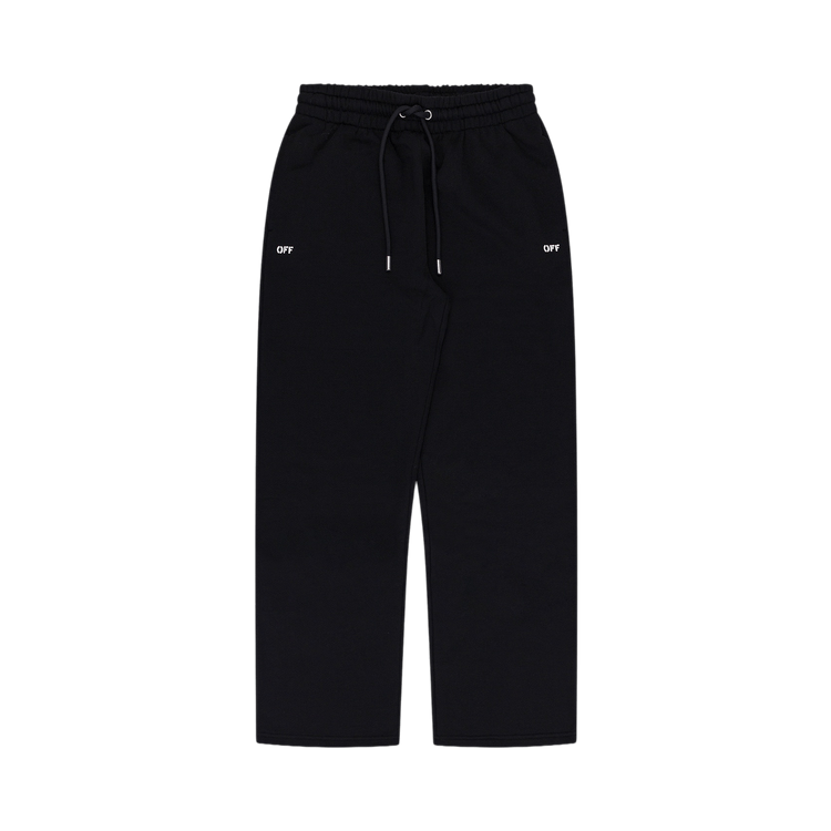 Off-White Spray Can Diagonal Sweatpants 'Black'
