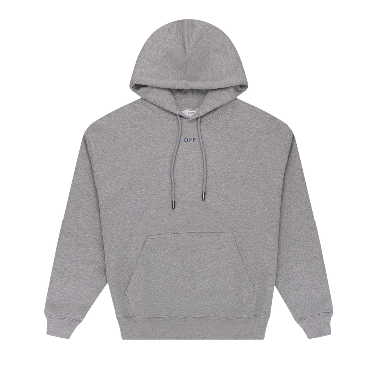 Off-White c/o Virgil Abloh Dripping Arrow Hoodie 'Heather Grey'