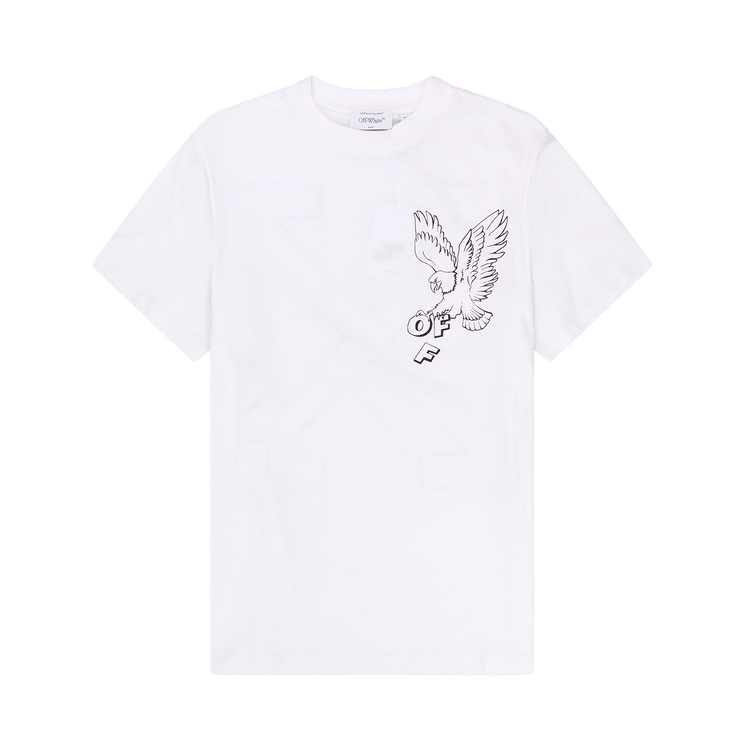 Off-White c/o Virgil Abloh White Slim Fit Eagle Arrow T-Shirt 'White'