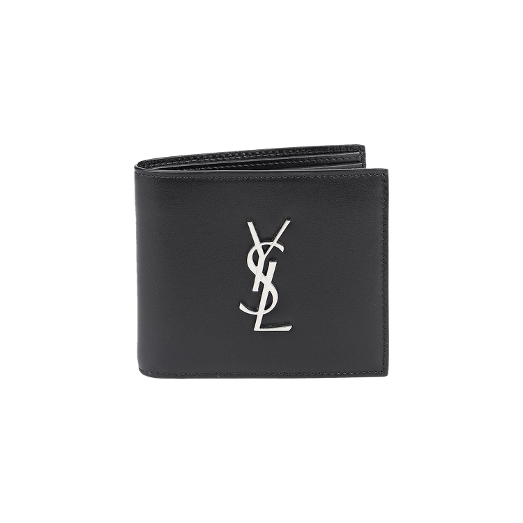 Saint Laurent Ultrasoft Monogram Bifold Wallet 'Nero'
