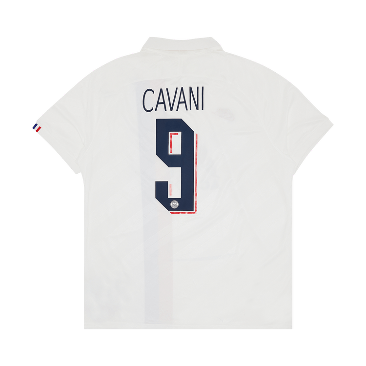 Paris Saint-Germain Champions League Cavani #9 Third Jersey 'White'