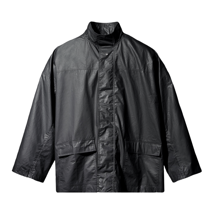 Yeezy Gap Engineered by Balenciaga Coated Cotton Light Parka 'Black'