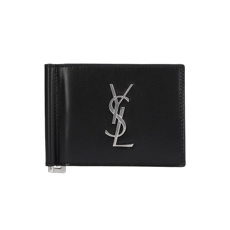 Saint Laurent Monogram Logo Wallet 'Black'