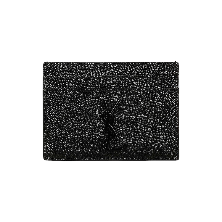 Saint Laurent Monogram Card Case 'Black'