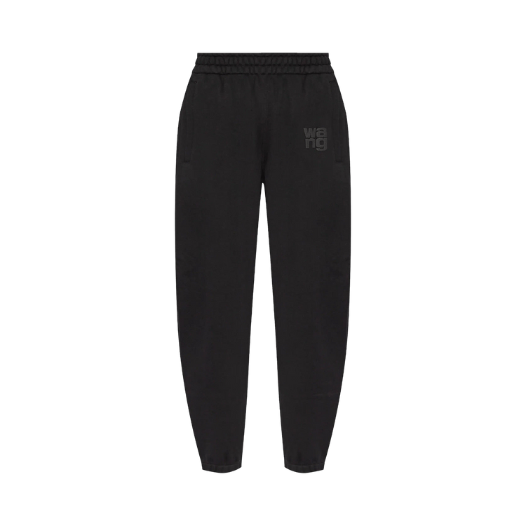 Alexander Wang Essential Terry Classic Sweatpant Puff Paint Logo 'Black'