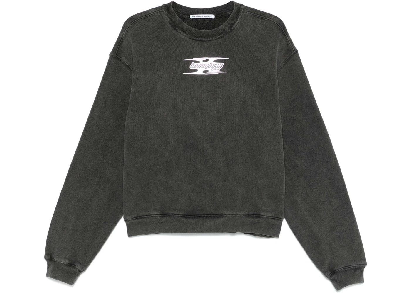 T by Alexander Wang Blade Logo Crewneck Washed Cedar
