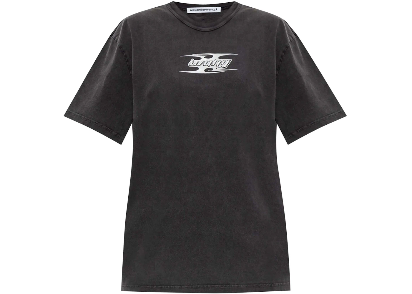 T by Alexander Wang Blade Logo Short Sleeve Tee Washed Cedar