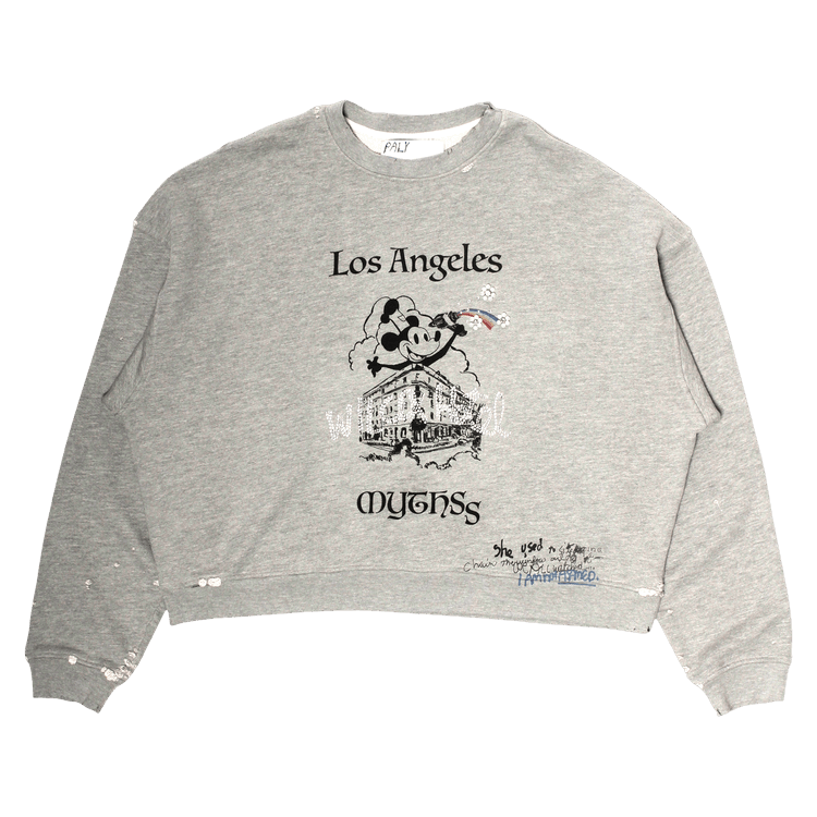 Paly Hollywood Mythss Crewneck 'Grey'