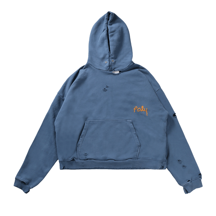 Paly Hollywood Blank Hooded Sweatshirt 'Navy'