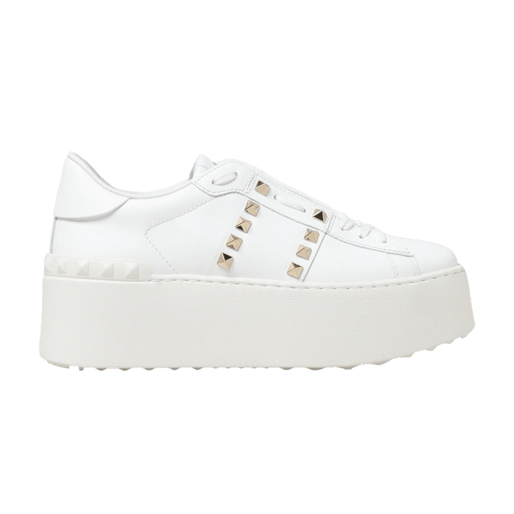 Valentino Wmns Rockstud Platform 'Untitled - White'