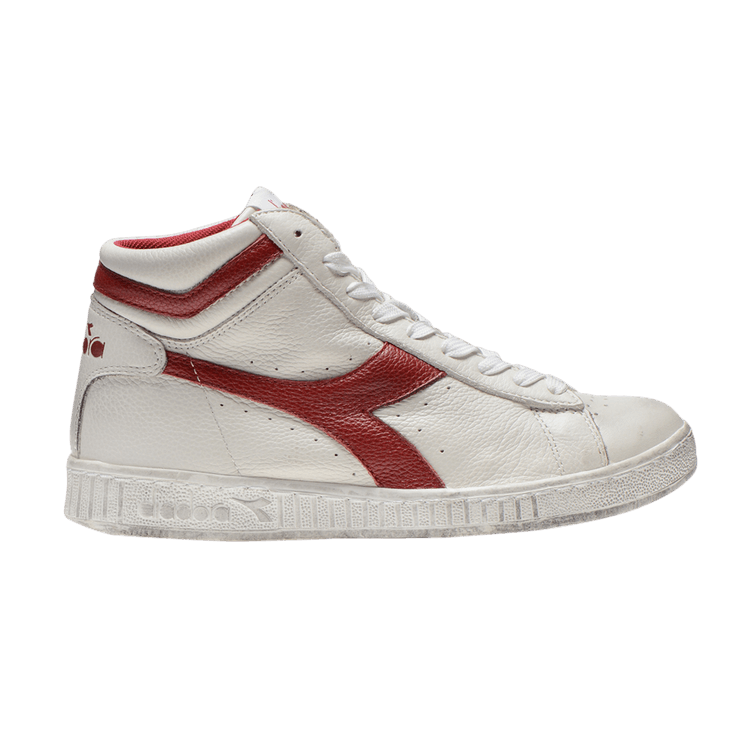 Diadora Game L High Waxed 'White Red Pepper'