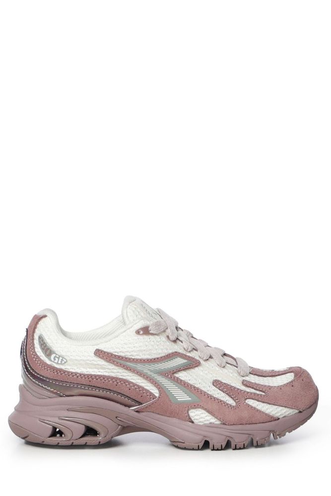 Diadora Mesh Panel Low-Top Sneakers