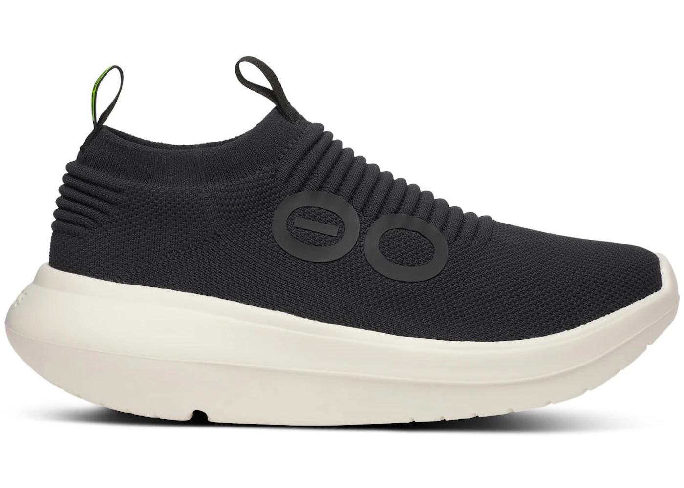 OOFOS Zen Slip-On Chalk Black