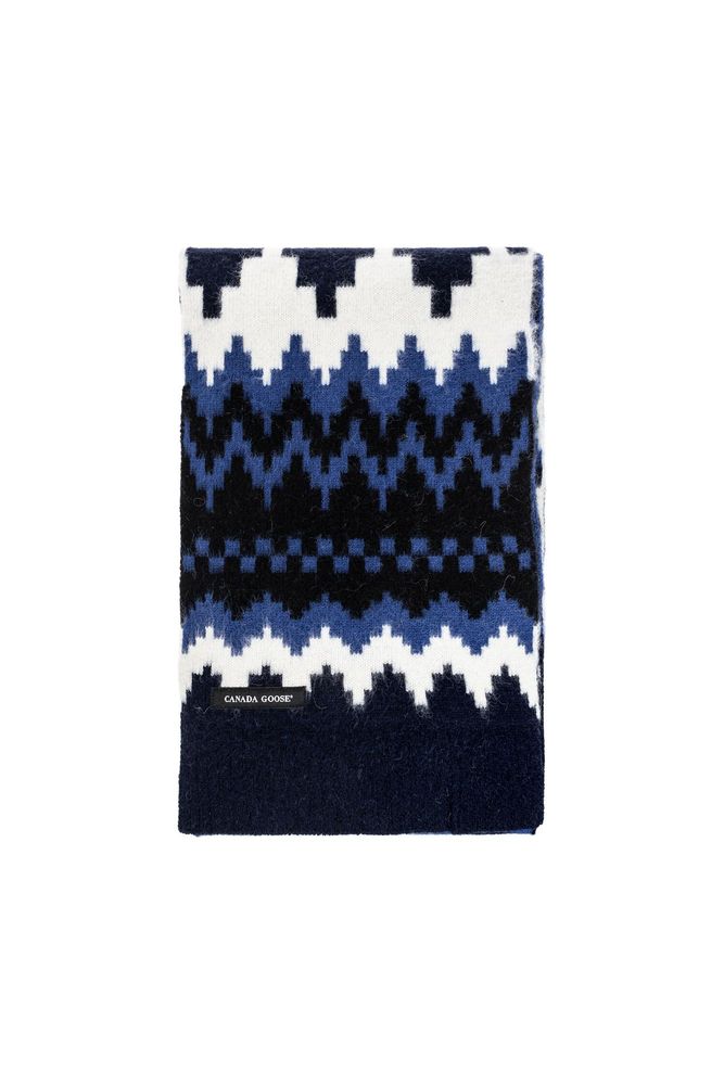 Canada Goose Geometric Knit Scarf