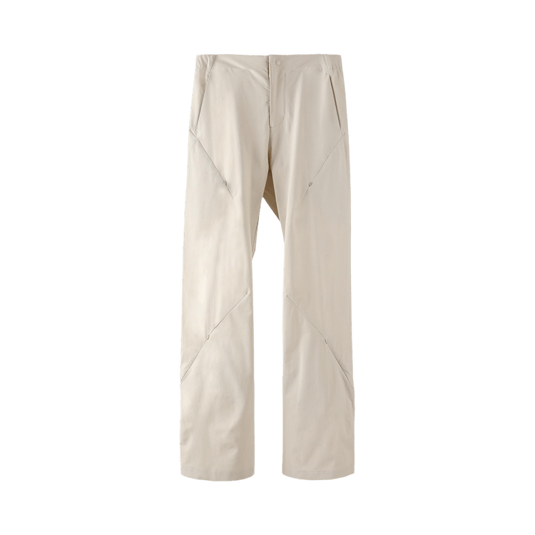 POST ARCHIVE FACTION Woven 5.1 Technical Pants Right 'Beige'