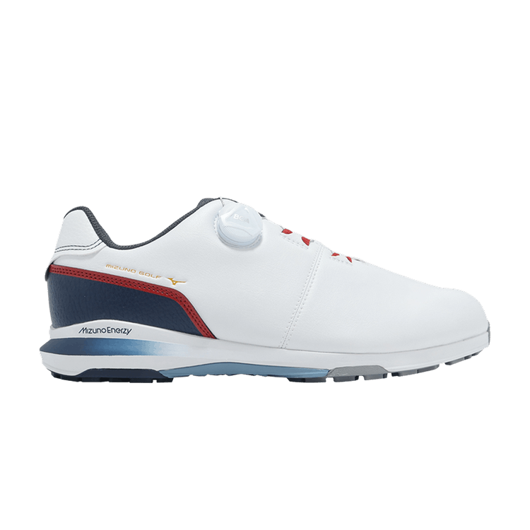 Mizuno Nexlite Enerzy BOA 4E Wide 'White Navy'