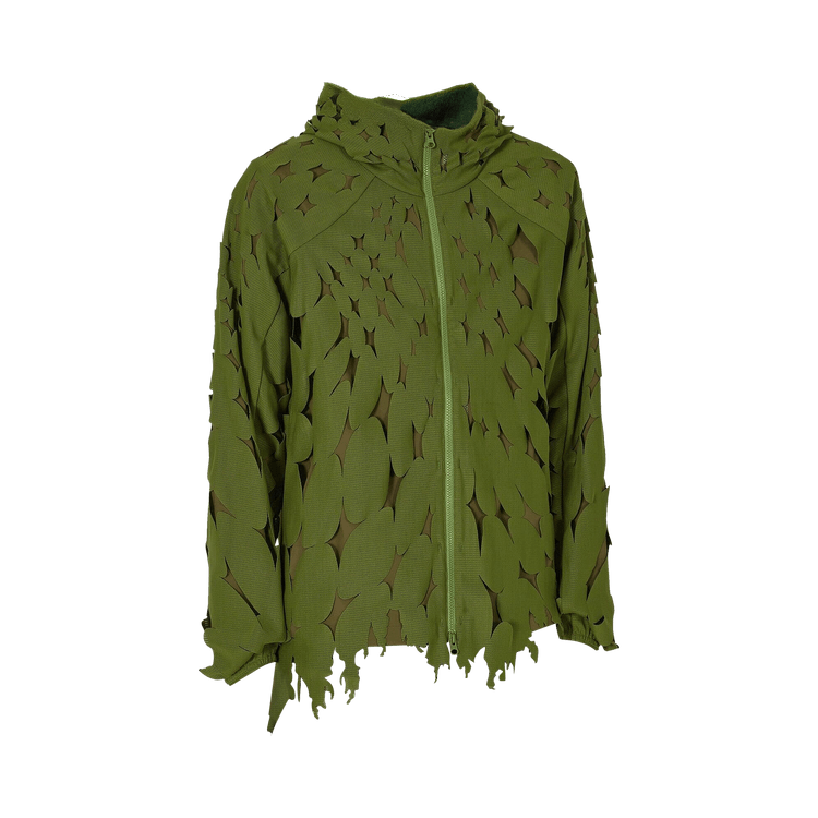 POST ARCHIVE FACTION Woven 5.1 Technical Jacket Left 'Green'
