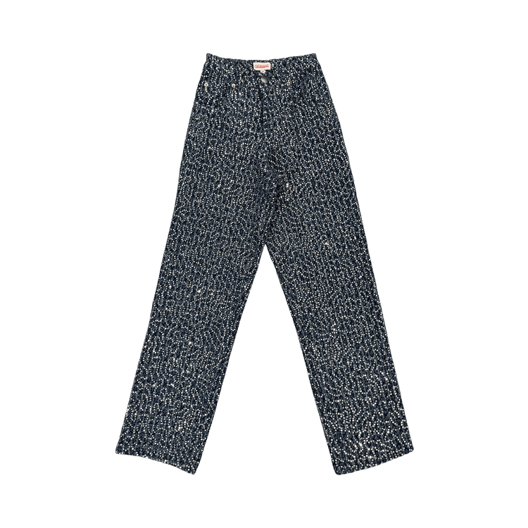 Charles Jeffrey Loverboy Art Denim Jean 'Blue'