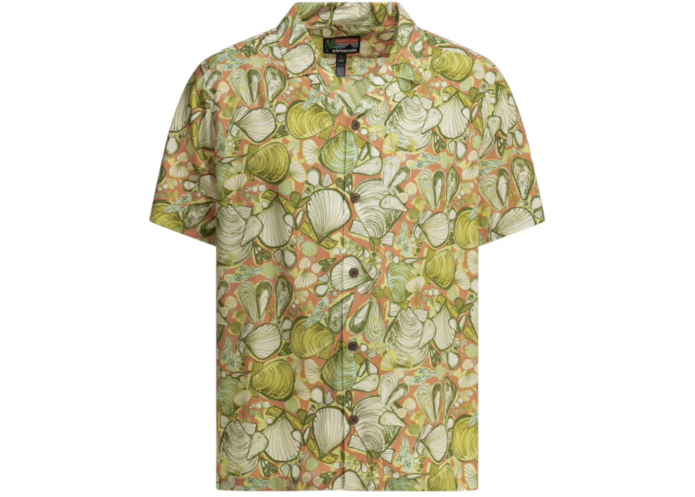 Patagonia Tidal Threads Casual Shirt Orange