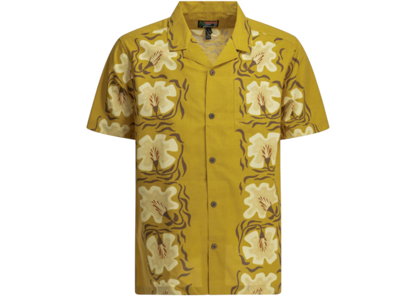 Patagonia Tidal Threads Casual Shirt Yellow