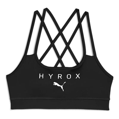 (WMNS) PUMA x Hyrox Low Impact Sports Bra 'Puma Black'